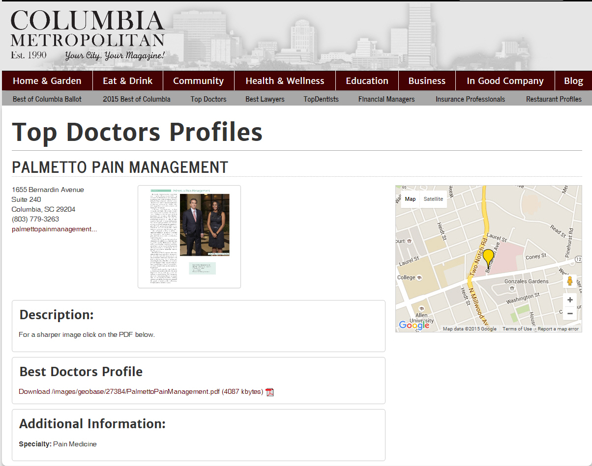 Stem Cell Columbia SC